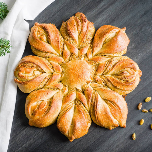 Pistachio Cardamom Sourdough Star Bread Bread Brod and Taylor Recipe