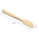 Dimensions of the Starter Spatula: 10.5" × 1.3".